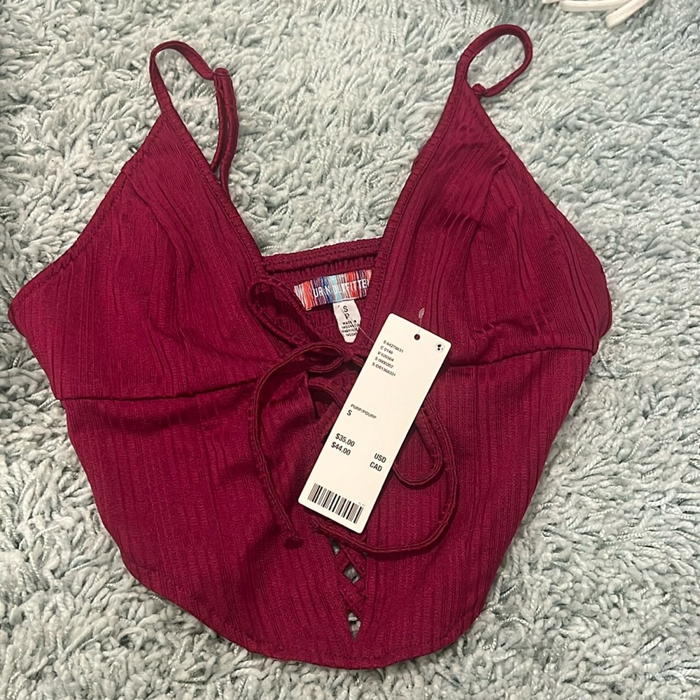 Urban corset crop top